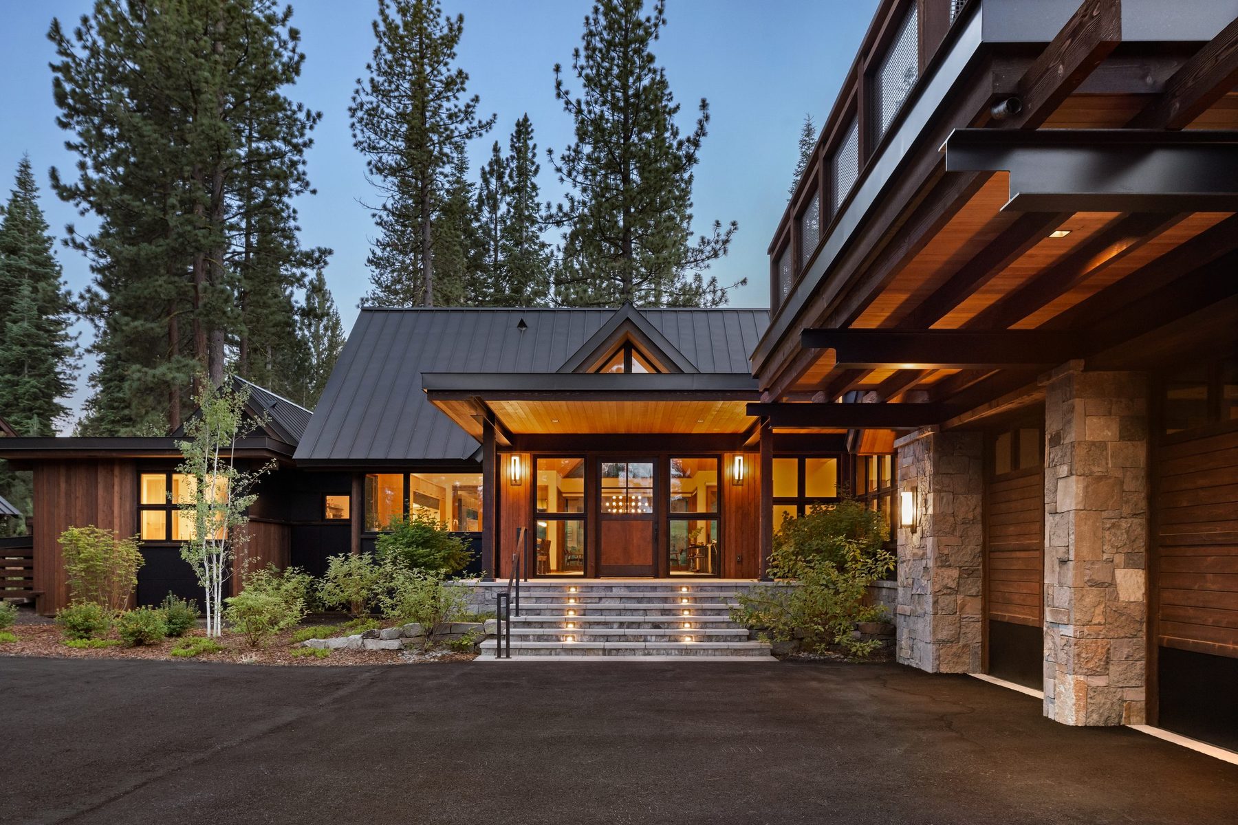 Twilight entry — 8225 Lahontan Drive by Jacob Schrader